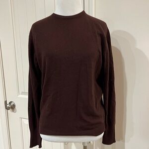 Vintage Harrods of London Women's soft Brown Sweater size small